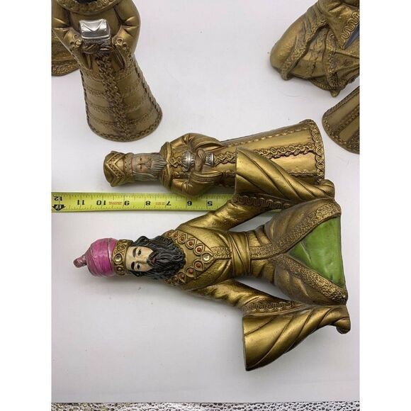 Vintage Kurt S Adler Candlestick Holders Nativity - Picture 5 of 11